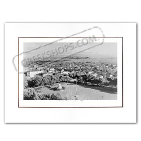 Vintage Greek City Photos Peloponnese - Helia, Pirgos, City view (1950)