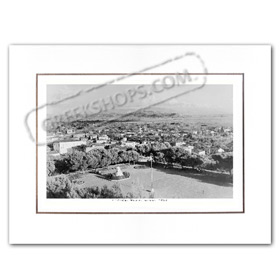 Vintage Greek City Photos Peloponnese - Helia, Pirgos, City view (1950)