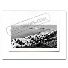 Vintage Greek City Photos Peloponnese - Helia, Katakolo, City view (1960)