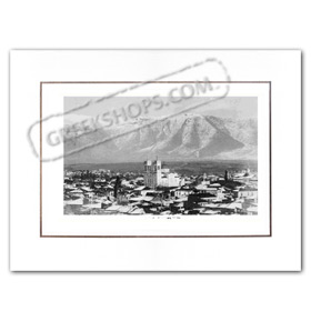 Vintage Greek City Photos Peloponnese - Arcadia, Tripolis, City view (1935)