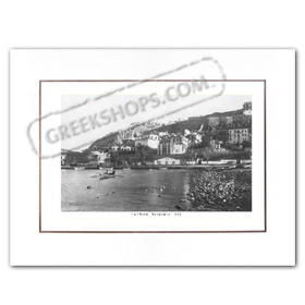 Vintage Greek City Photos Peloponnese - Argolida, Nafplion, port view (1932)
