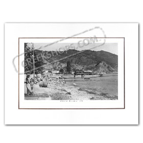 Vintage Greek City Photos Peloponnese - Argolida, Methana, seaside view (1923)