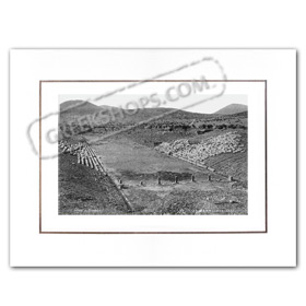Vintage Greek City Photos Peloponnese - Argolida, Epidavros, Stadium (1980)