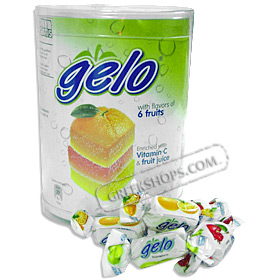 Gelo Greek Jelly Candy - 6 Flavors (300g)