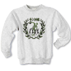 Olive Branches and Discus Thrower Children's Sweatshirt 10019B