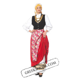 Cephalonian Woman Costume Style 217204