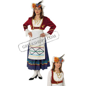 Corfu Woman Costume Style 217301