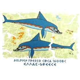Dolphin Fresco Childrens Tshirt Style 218