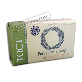 Tact Pure Olive Oil Soap with Chamomile Extract (4.41oz)