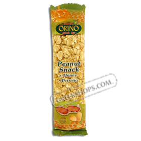 Orino Greek Snack Bar with Honey, Sesame and Peanuts 70g
