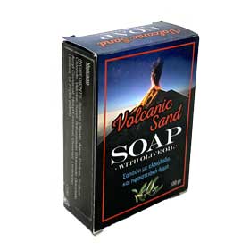 Volcanic Sand w/ Olive Oil Soap. 100gr bar