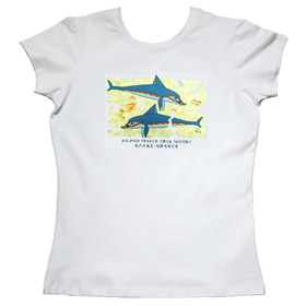 Dolphin Fresco Womens Tshirt Style 218b