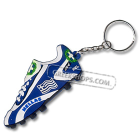 Greece National Soccer Team Shoe Keychain