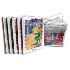 Brothers Grimm Fairy Tale Box Set of 5 Books (In Greek)