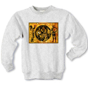 Pythia at the Oracle of Delphi Children's Sweatshirt Style 9