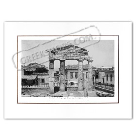 Vintage Greek City Photos Attica - City of Athens, Entrance to Ancient Agora (1936)