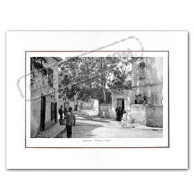 Vintage Greek City Photos Attica - City of Athens, Plaka (1917)