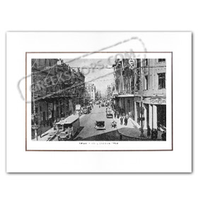 Vintage Greek City Photos Attica - City of Athens, Stadiou Street (1934)