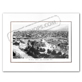 Vintage Greek City Photos Attica - Pireaus, Pasalimani (1937)