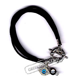 Rhinestone Evil Eye Bracelet BI220