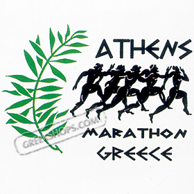 Greek Marathon Runners Tshirt Style D441