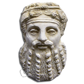 Ancient Greek Pan Magnet