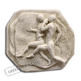 Ancient Greek Marathon Runners Magnet