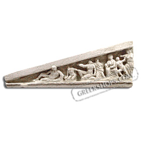 Ancient Greek West Pediment (Left) Magnet