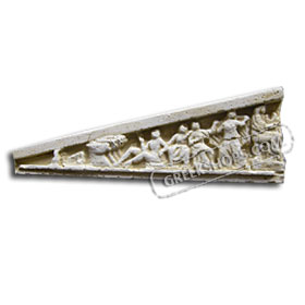 Ancient Greek East Pediment (Left) Magnet