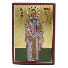 Orthodox Saints Saint Ignatios o Theoforos  - 14x20cm