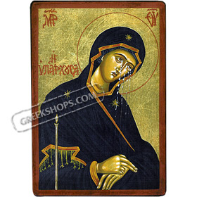 Orthodox Saints - Panagia Iparhousa - 14x20cm