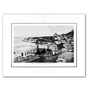 Vintage Greek City Photos Eastern Aegean Islands - Ikaria, Agios Kirikos beach (1935)