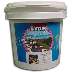 Country Mixed Olives - 10lb Bucket