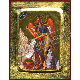 Orthodox Saint - Agios Ioannis ( Saint John the Baptist ) - 8x14cm