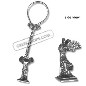 Sterling Silver Keychain - Winged Victory (Nike)