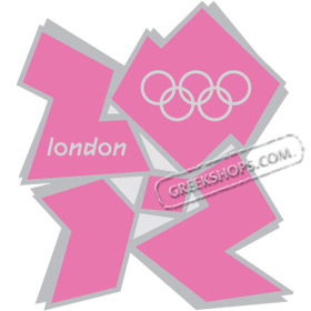 London 2012 Pink Logo Pin