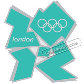 London 2012 Green Logo Pin