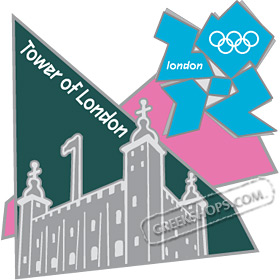 London 2012 Tower of London Pin