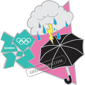London 2012 Weather Pin