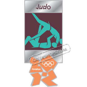 London 2012 Judo Pictogram Pin