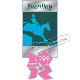 London 2012 Eventing Pictogram Pin