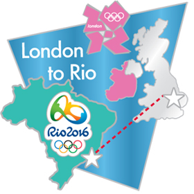 London 2012 – Rio 2016 Olympic Games Bridge Pin
