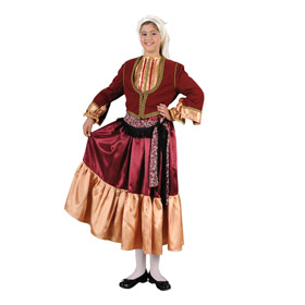Aegean Islands Girl Costume for ages 6-14 Style 643123*