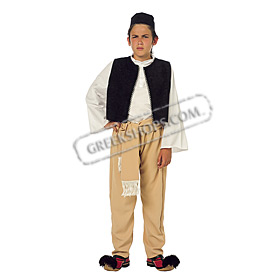 Epirus Costume for Boys Size 6-14 Style 644017