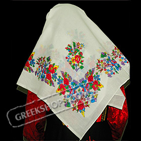 Traditional Head Scarf Style 647504