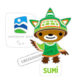 Vancouver 2010 Mascot Sumi Pin