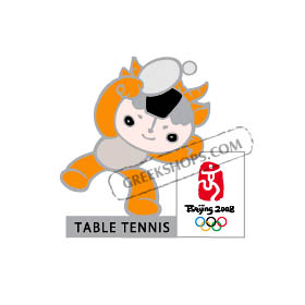 Beijing 2008 Yingying Table Tennis Olympic Sports Pin