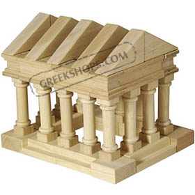 Wooden Table Top Parthenon Blocks 20% off