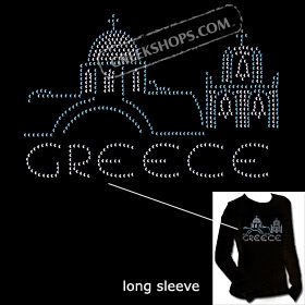 Metal Studded Long Sleeve Shirt - Greek Church Style T5670