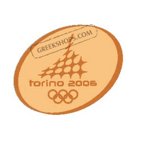 Torino 2006 Bronze 2-tone Oval